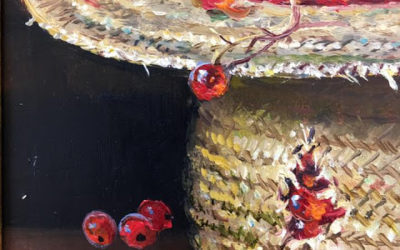 Emotiva presentación de Valentín Berradre durante la exposición de la obra de Rinat Animaev en La Ranilla Arte Cultura