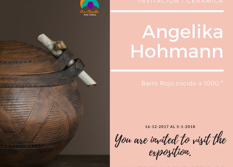 ANGELIKA HOHMAAN, en La Ranilla Arte Cultura a partir del 16 de Diciembre 2017