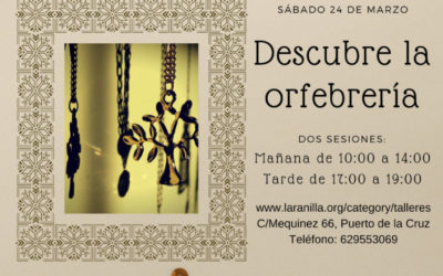 Descubre si te gusta la orfebrería con nuestro taller. Haz click aquí para reservar tu plaza.
