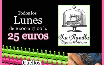 Taller: Tejidos hechos con telares circulares y rectangulares.