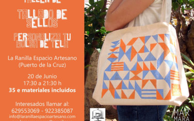 Taller de Carvado (Tallado) de Sellos. Sábado 20 de Junio en La Ranilla Espacio Artesano.