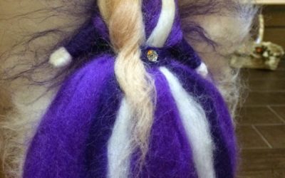 Taller de Hada de Lanas. Monitora Delia Escobar