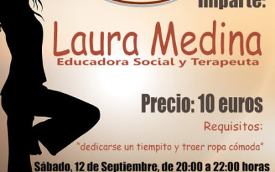 Taller de Relajación a través de la Risa. Imparte Laura Medina, Terapeuta y Educadora Social.