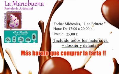 TALLER DE REPOSTERÍA ESPECIAL SAN VALENTÍN (FONDANT)