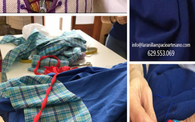 TALLER VESTIMENTA TRADICIONAL CANARIA. TRAJE DE GANGOCHERA.