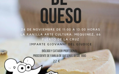 Taller de elaboración de queso en La Ranilla Espacio Cultural. 24 de noviembre