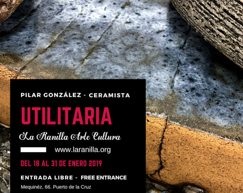 «Utilitaria» de la artista Pilar González «Jícara». Una muestra de cerámica enfocada a la gastronomía a partir del próximo día 18 en La Ranilla Espacio Cultural
