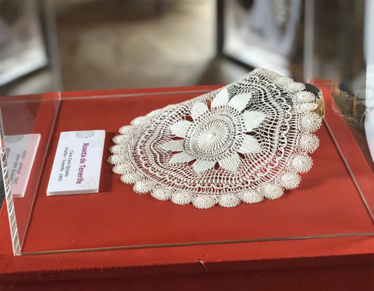 Las rosetas, fondo del Museo de Artesanía Iberoamericana de Tenerife